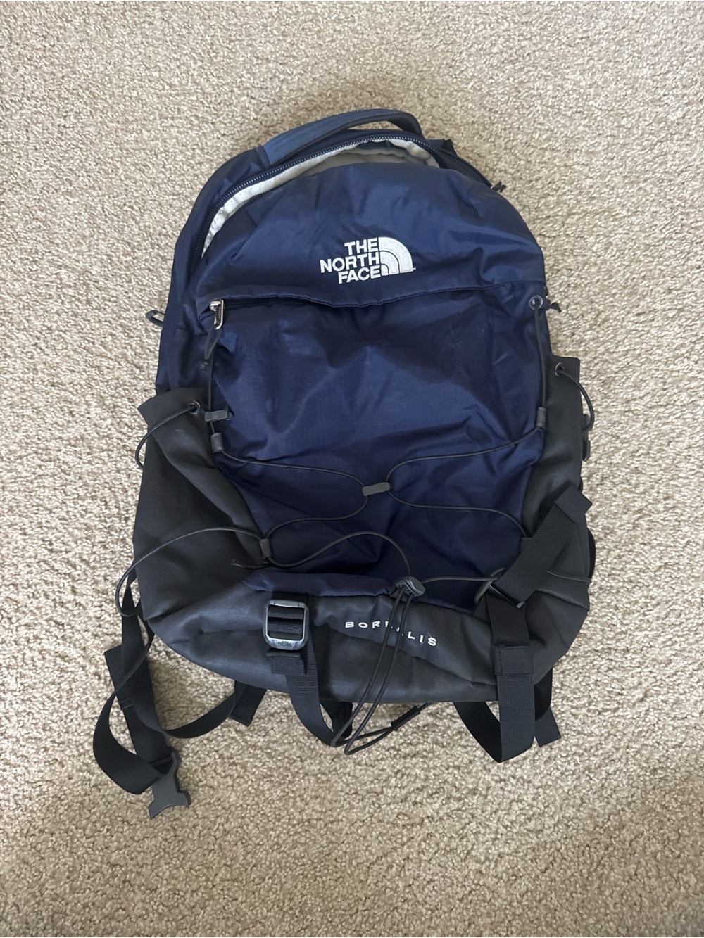The North Face Borealis Backpack - Navy and Black